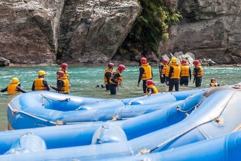 Rafting on the Shotover River