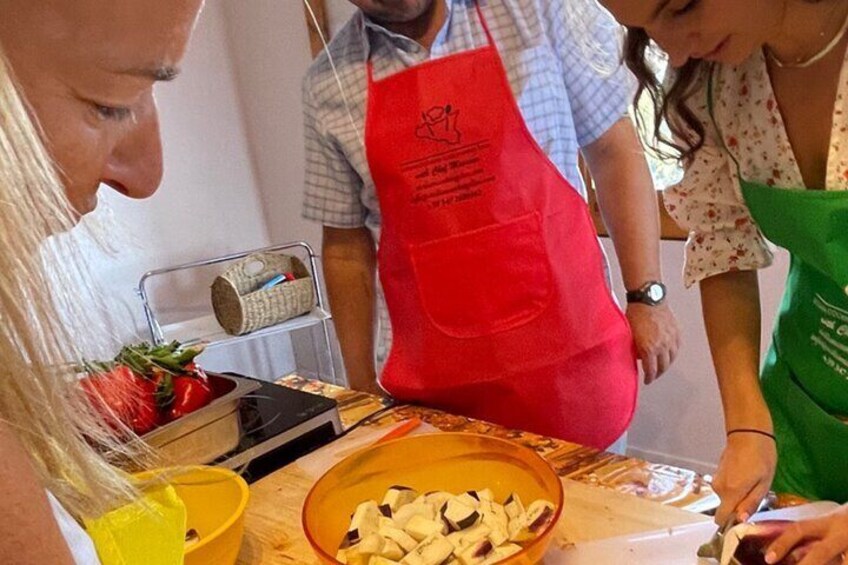Cooking class in Taormina With Chef Massimo