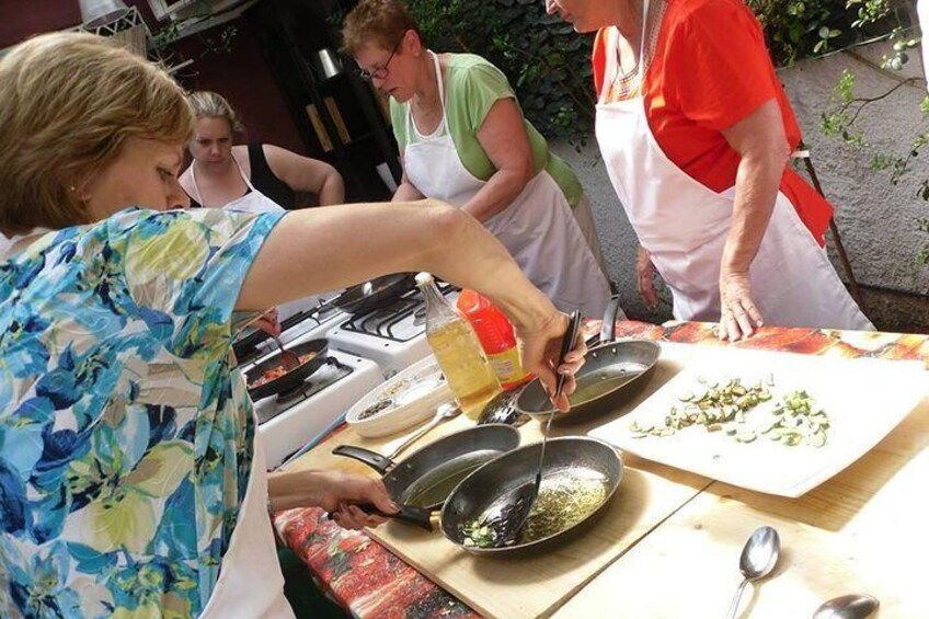 Cooking class in Taormina With Chef Massimo