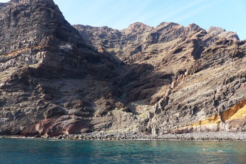 Barranco Seco our snorkeling spot