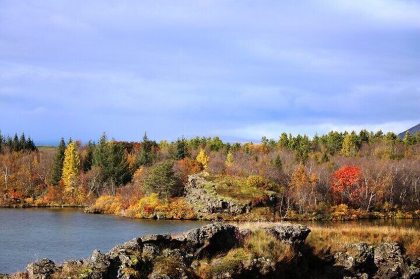 Myvatn in autumn 