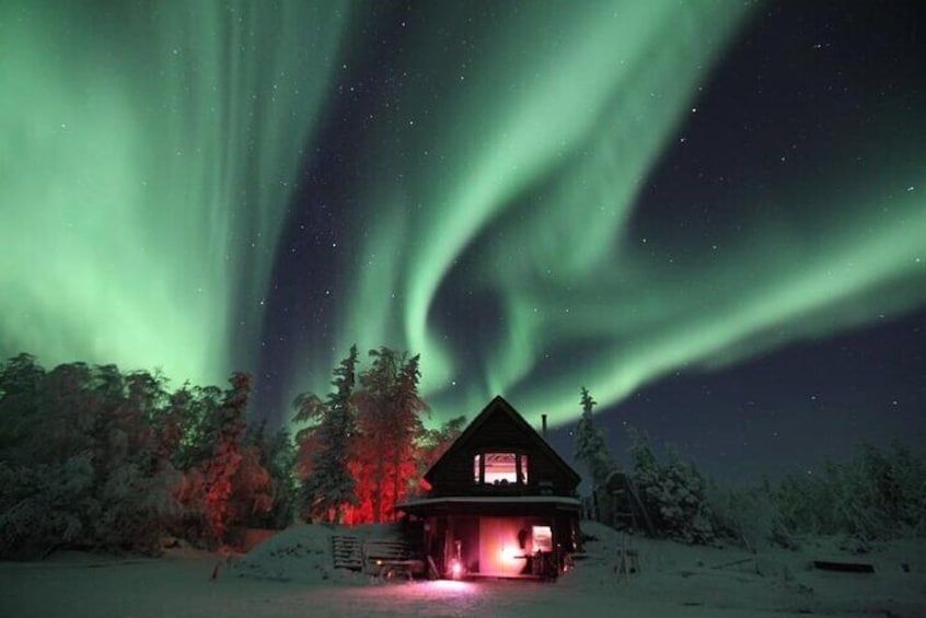 Aurora Viewing - Aurora Husky Lodge , Great view from top of the ridge