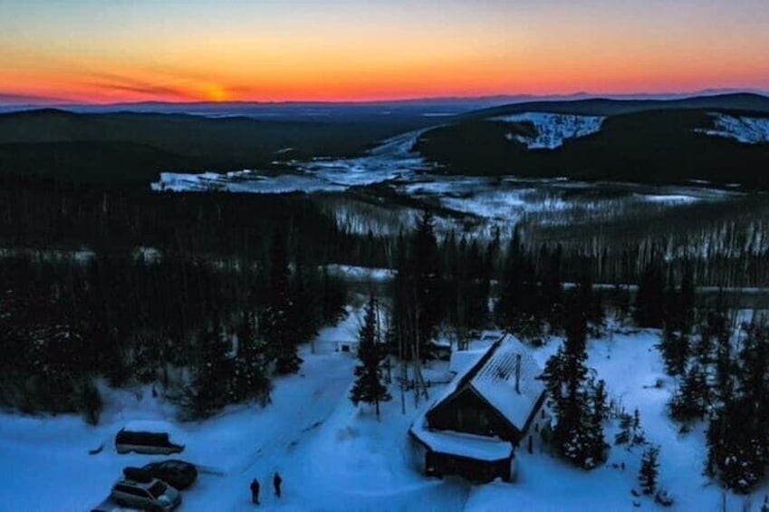 Aurora Viewing - Aurora Husky Lodge , Great view from top of the ridge