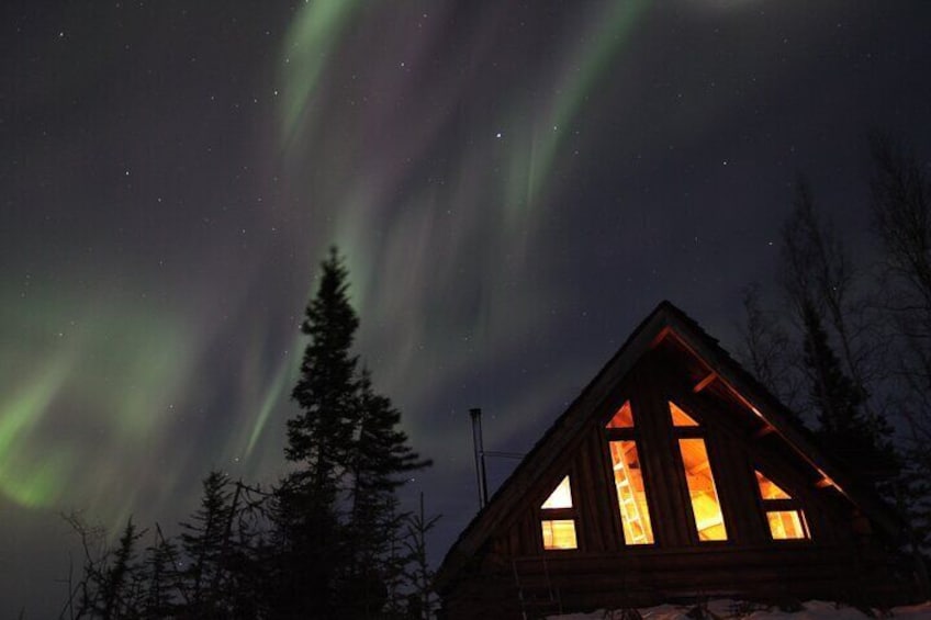 Aurora Viewing - Aurora Husky Lodge , Great view from top of the ridge