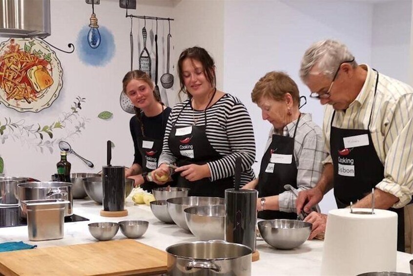 Portuguese Cooking Class in Lisbon 