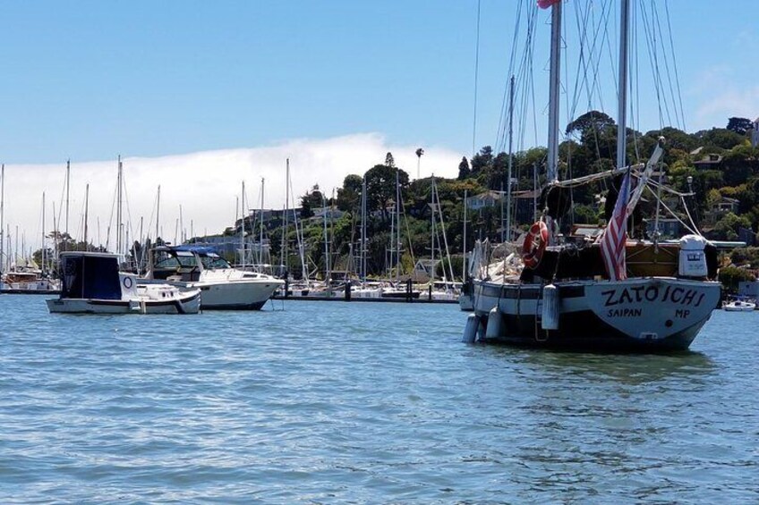 Sausalito from kayak