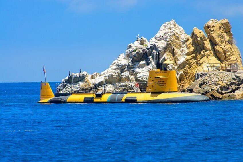 Yellow Semi-Submarine Tour of Catalina Island From Avalon