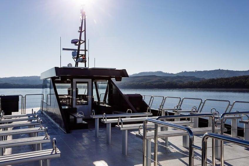 Step up to the 360° Upper Viewing Deck aboard Spirit of the Wild