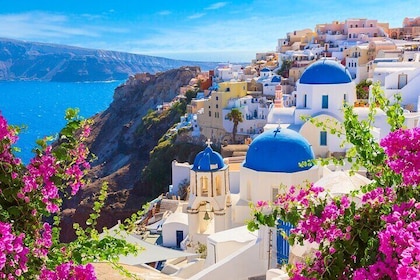 Santorini Panoramic Blue Shade Tour-Firostefani, Imerovigli, Oia