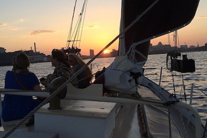 Baltimore Inner Harbor Sunset Sail on Summer Wind