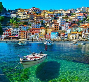 Corfu: Parga, Sivota and Blue Lagoon Full-Day Boat Cruise