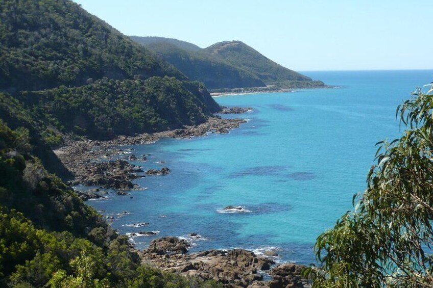 ONE OF THE MANY STOPS ALONG GREAT OCEAN ROAD