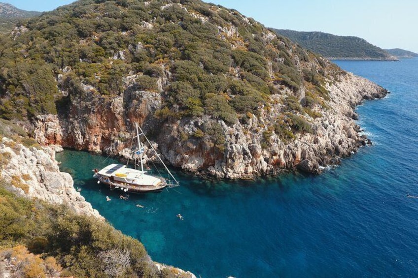 Private Boat Trip to Kas Islands including BBQ Lunch