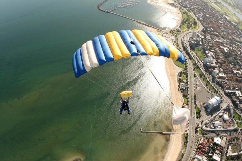 Melbourne Tandem Skydive 14,000ft With Beach Landing