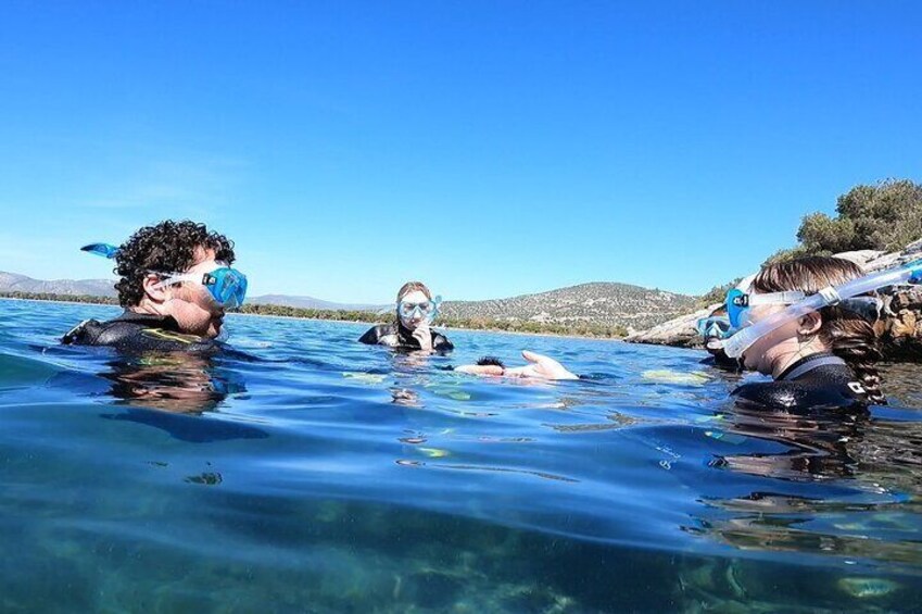 Snorkeling Boat Excursions in Nea Makri Athens