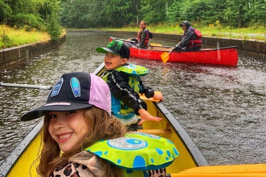 Canoe Aqueduct tours Llangollen