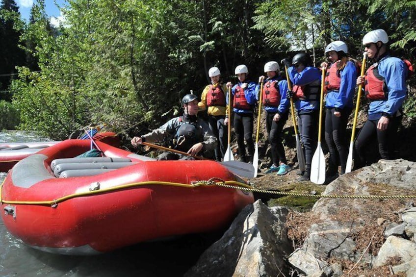 Half-Day Whitewater Rafting in Revelstoke
