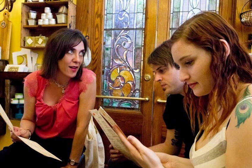 We order for you, just relax.