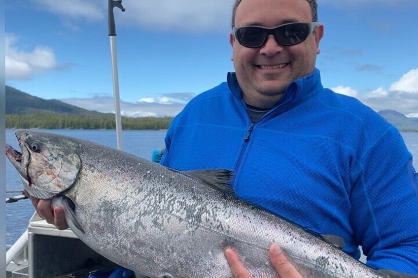 Ketchikan salmon and halibut fishing charter