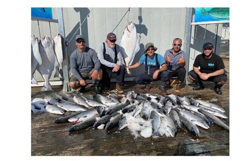 Ketchikan salmon and halibut fishing charter