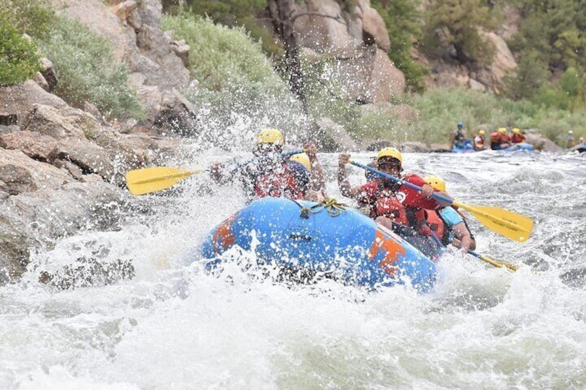 Browns Canyon Half Day Rafting