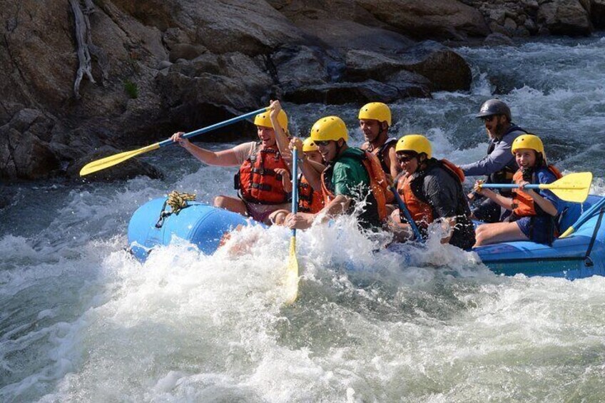 Browns Canyon Half Day Rafting