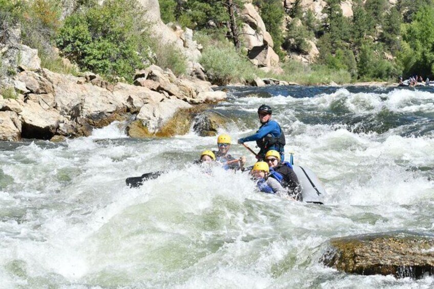Browns Canyon Half Day Rafting