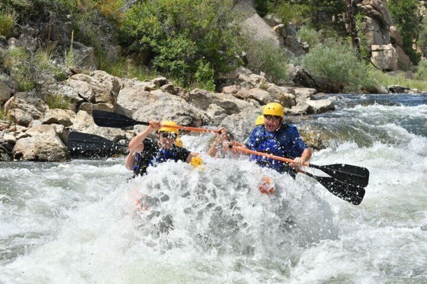 Browns Canyon Half Day Rafting