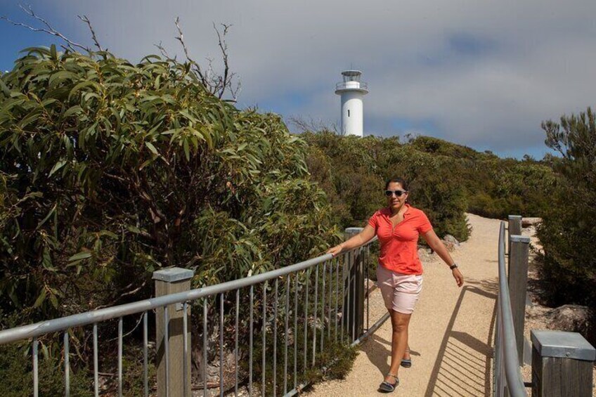 Cape Tourville Lighthouse and great short walk