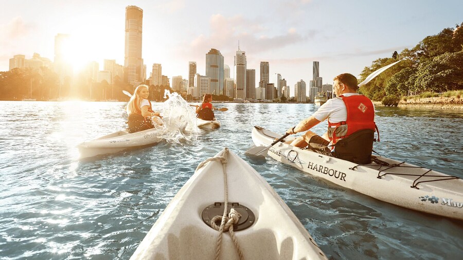 Brisbane: Guided River Kayak Tour
