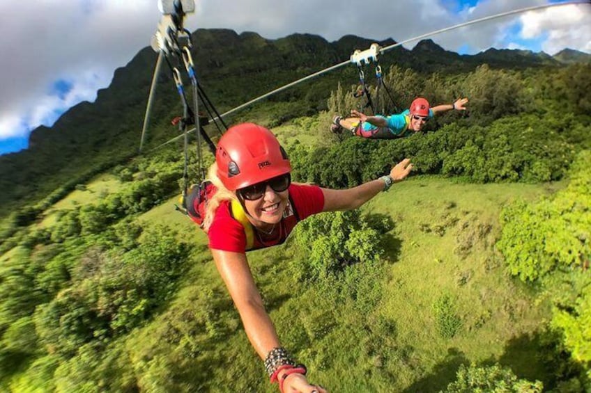 Ride Kauai's longest zipline 