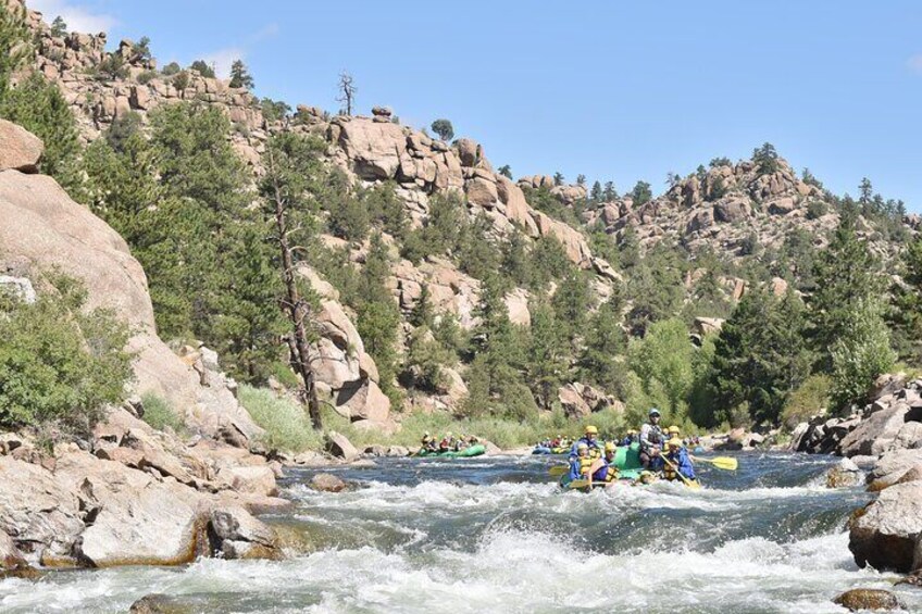 Browns Canyon National Monument Whitewater Rafting