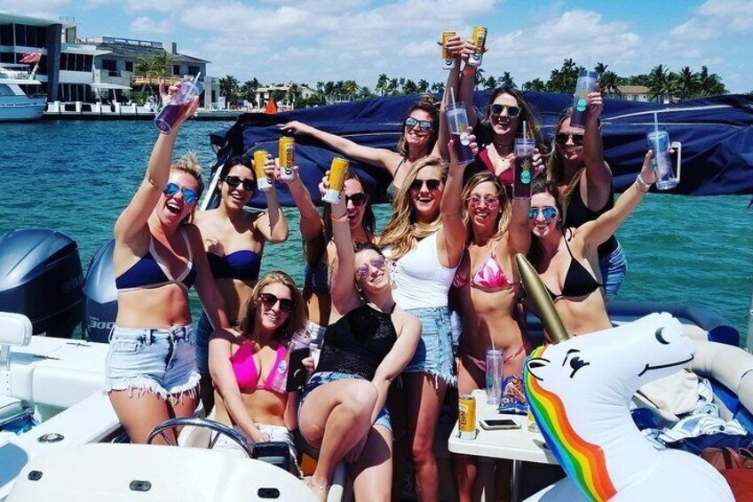 Bachelorette boat party