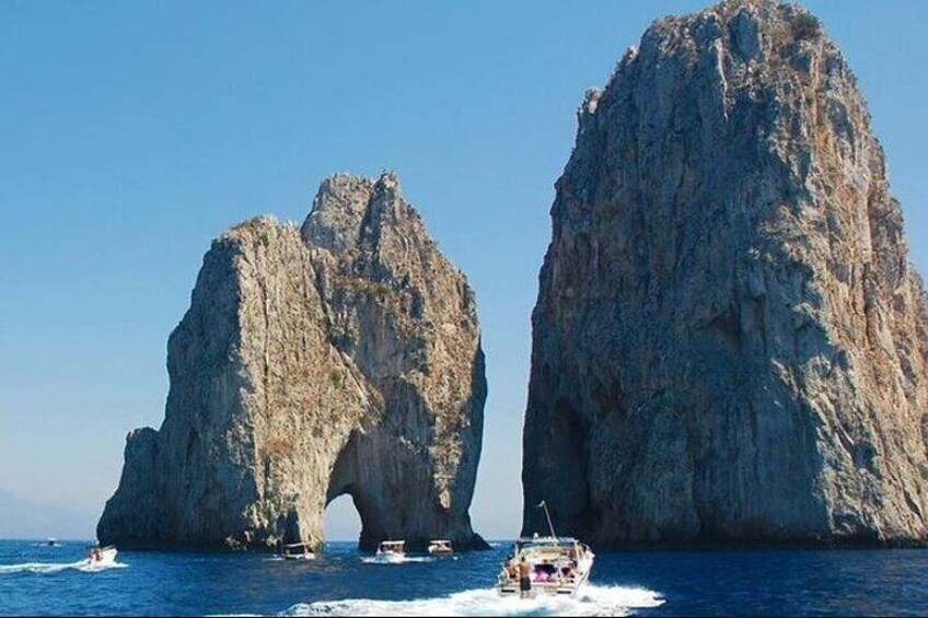 Capri Deluxe Small Group Shared Tour from Sorrento, Positano, Amalfi