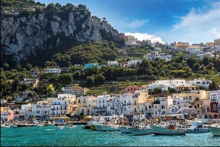 Capri Deluxe Small Group Shared Tour from Sorrento, Positano, Amalfi