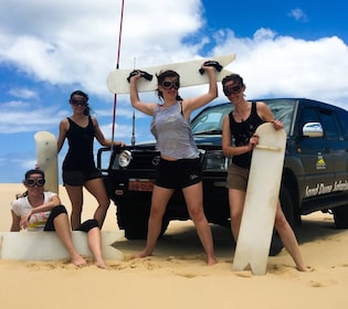 Port Stephens: sandboarding y sandsurfing con traslado en 4×4