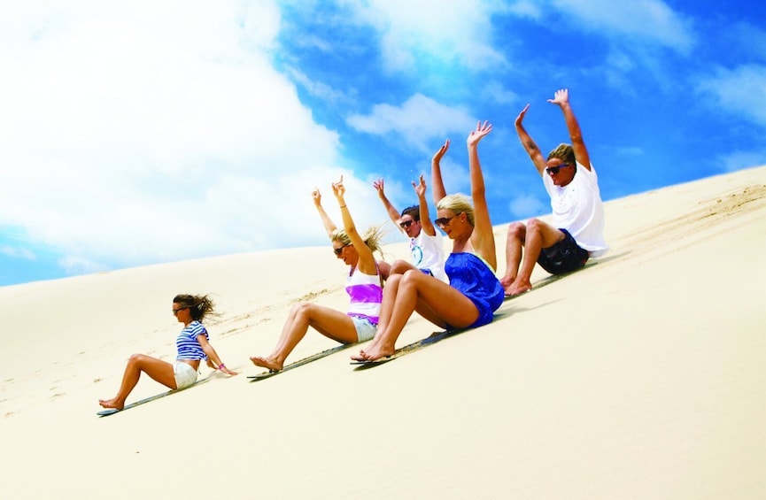 Picture 2 for Activity Port Stephens: Sandboarding & Sandsurfing with 4WD Transfer