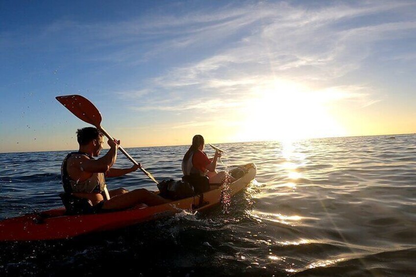Kayaking Adventure Route with Snorkeling in Mogan Caves