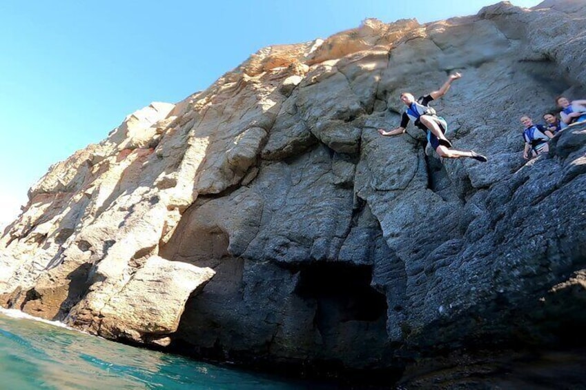 Kayaking Adventure Route with Snorkeling in Mogan Caves