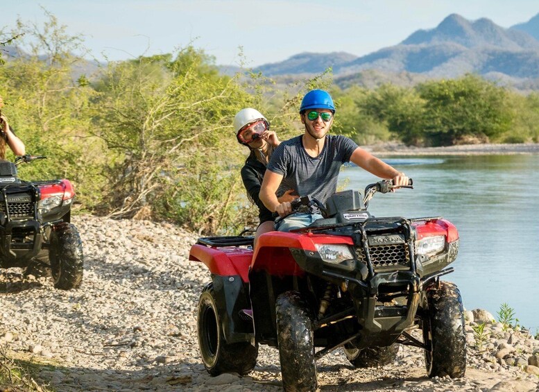 Picture 2 for Activity From Mazatlan: Zipline & ATV Adventure with Tequila Tasting