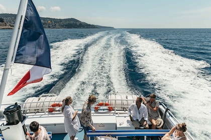 Nice : 1 heure croisière touristique à Villefranche Bay