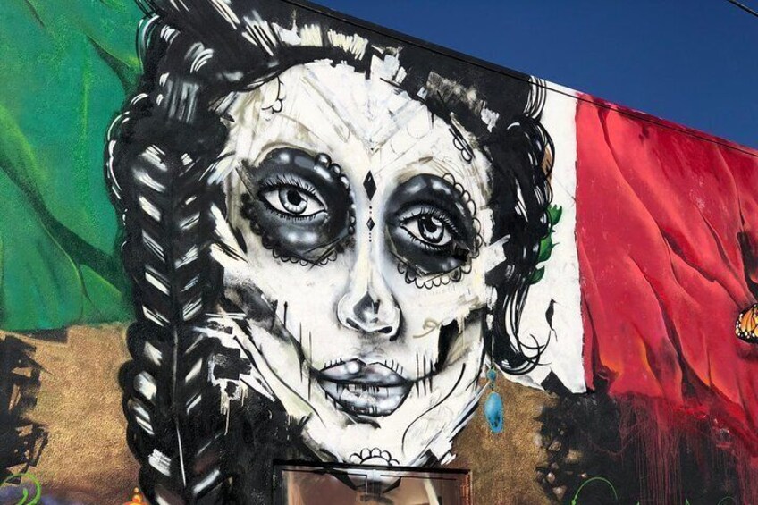 Another painted wall in RiNo.