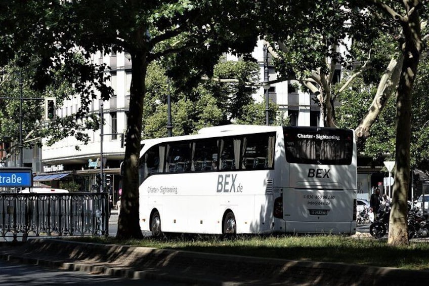 One of our buses in action in Berlin