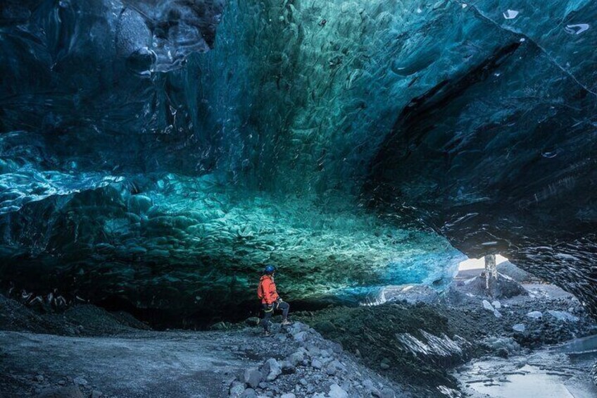 Ice Cave Tour with a local family owned company from Jökulsárlón