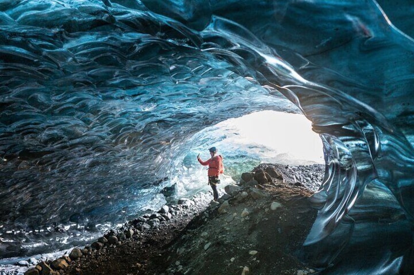 Ice Cave Tour with a local family owned company from Jökulsárlón