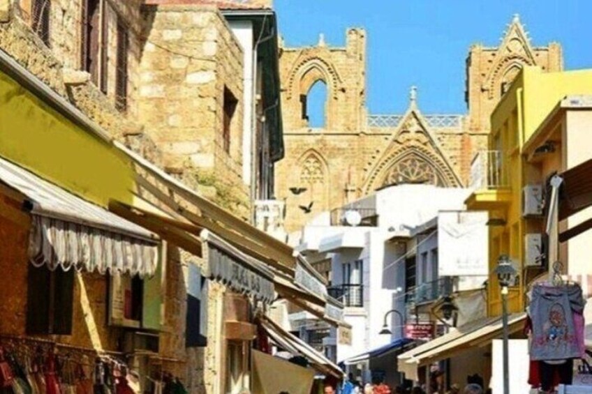 From Nicosia and Kyrenia: Famagusta & Kyrenia as Circular Tour 