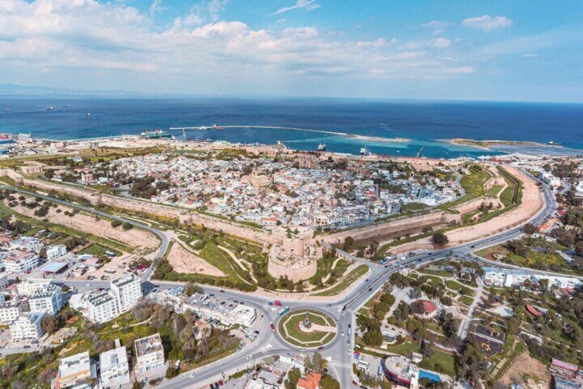 From Nicosia and Kyrenia: Famagusta & Kyrenia as Circular Tour 