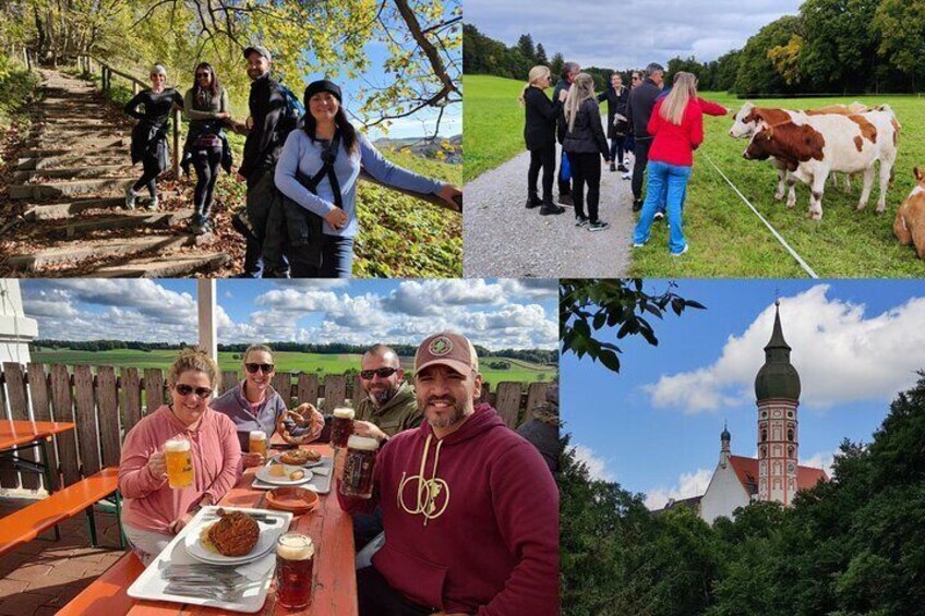 Andechs Monastery Beer Hike Food Experience Private Tour (departs Munich)