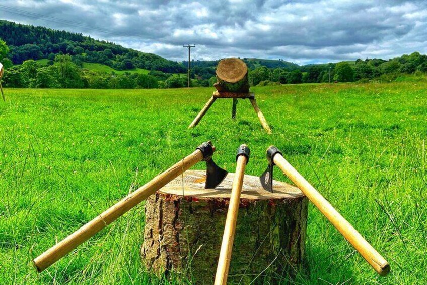 Archery & Axe Throwing in Llangollen