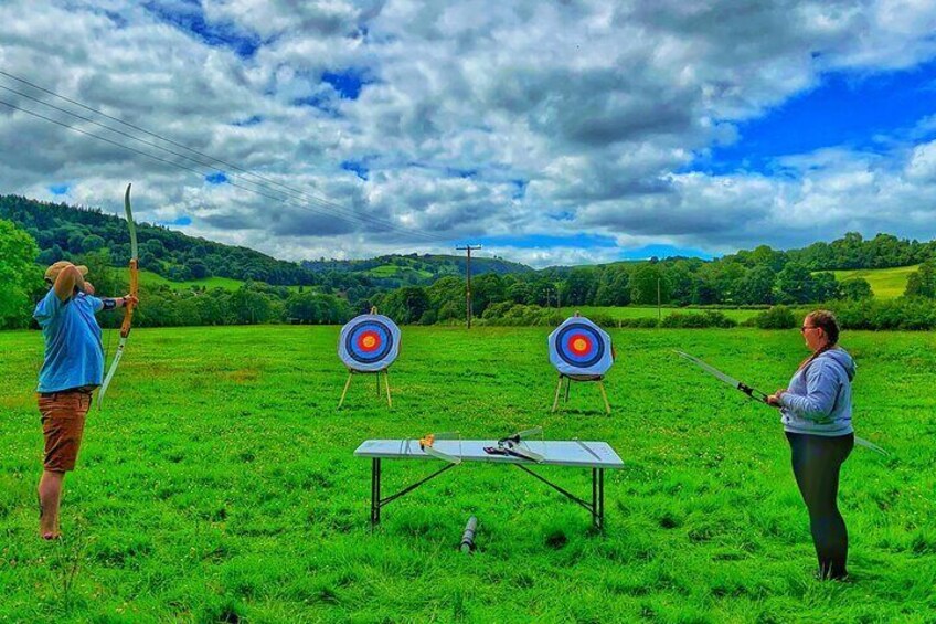 Archery & Axe Throwing in Llangollen